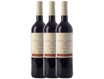 Martínez Lacuesta Rioja Reserva 75 cl (Caixa de 3 unidades)