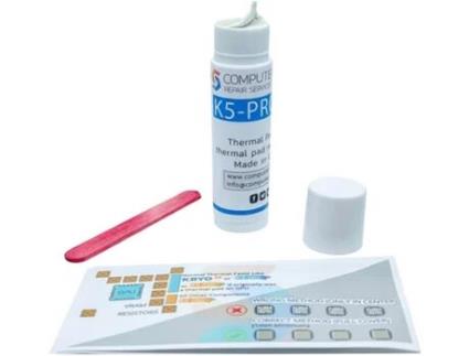 Pasta Térmica Viscosa K5 Pro 10G para Substituição de Almofada Térmica Massa Térmica Líquida