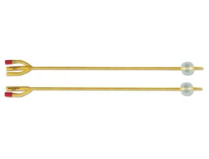 Cateter Foley em Látex Descartável de 2 Vias e Válvula Mole Ch / Fr 18 Jiangsu Suyun Medical Materials Co.