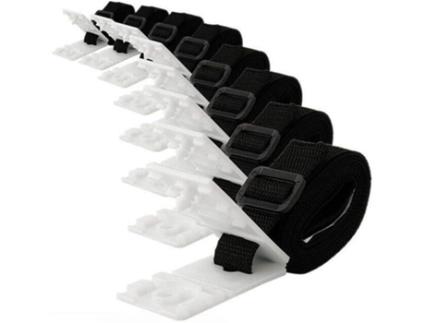 Universal Swimming Pool Cover Roll Fixing Straps Kit Swimming Belt For Outdoor Equipment,8Pcs,Starlight