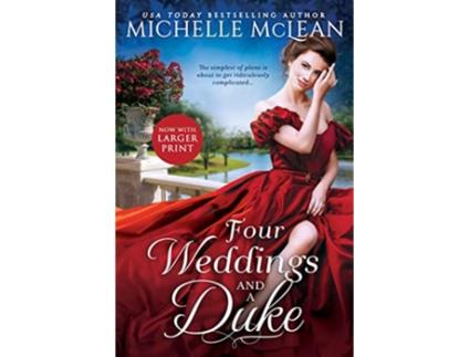 Livro Four Weddings and a Duke de Michelle Mclean (Inglês)