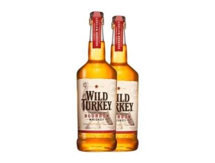 Whisky Bourbon WILD TURKEY (0.7 L - 2 Unidades)