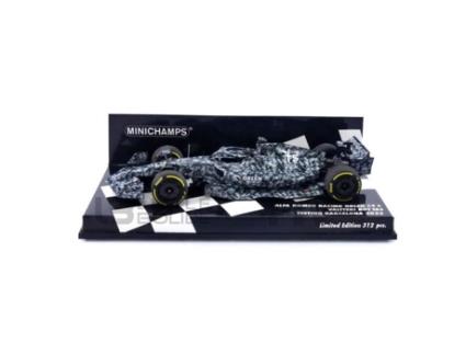 Carro de Coleção em Miniatura Minichamps 1/43 Alfa-Romeo C42 Testing Barcelona 2022 Verde / Branco 417229977 ALFA ROMEO