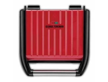 GEORGE FOREMAN Family Grill 25040-56 1650 W Vermelho
