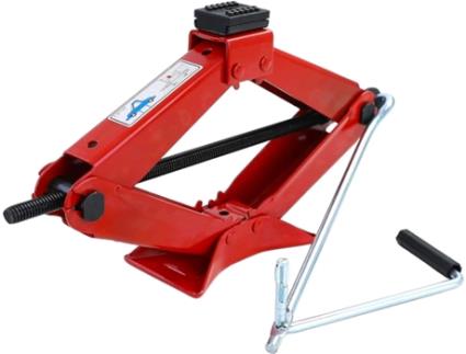 Macaco de tesoura portátil reforçado universal para todos os tipos de oficinas mecânicas de carros (1 tonelada - vermelho) COSHANO