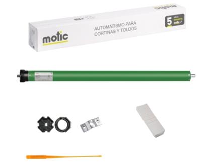 Obturador de Rolo Ou Motor de Toldo 50Nm com Controlo para Eixo Octogonal de 60Mm. MOTIC