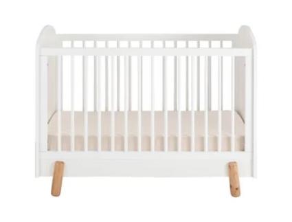 Berço de Madeira Branco 60X120Cm MUEMUE