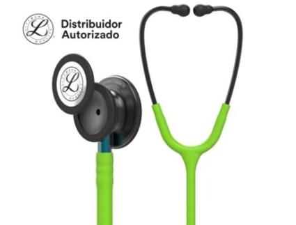 Estetoscópio Littmann Classic Iii 5875 Verde Lime Acabamento Fumo SOLVENTUM