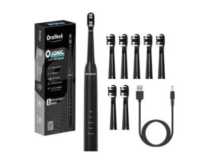 Escova de Dentes Elétrica Osônica Preta