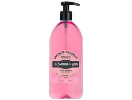Sabonete Tradicional de Marselha com Rosa 1 L LE COMPTOIR DU BAIN