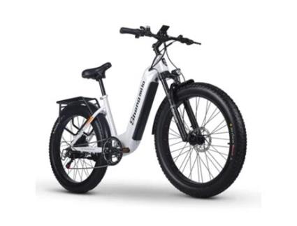 Bicicleta Elétrica SHENGMILO Mx06 1000W 42Km/H 26'' 48V 17.5Ah 90Km