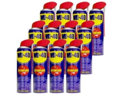 WD40 - Spray multiuso para ação dupla 500 ml (caixa de 12 unidades)