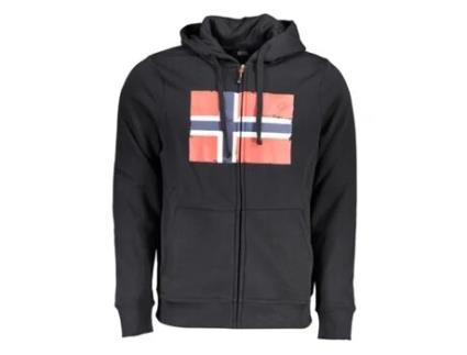 NORWAY 1963 Sweatshirt Preta Homem 12944 L