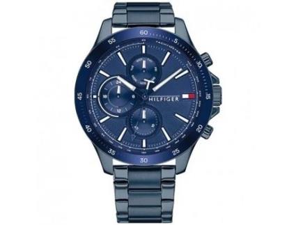 Relógio Multifuncional Masculino TOMMY Hilfiger em Aço Azul 1791720