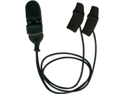 EAR GEAR Mini Preto com Fio Aparelhos Auditivos Contra Umidade e Vento