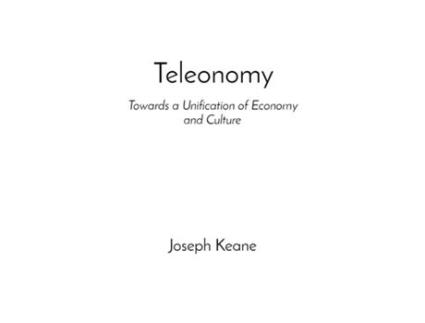 Livro Teleonomy de Joseph John Keane (Inglês - Capa Dura)