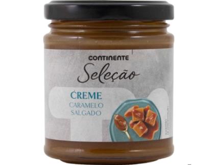 Creme para Barrar Caramelo Salgado CONTINENTE SELEÇÃO
