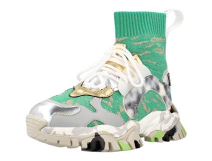 Sapatos de Mulher EXÉ Tecido Verde (39)