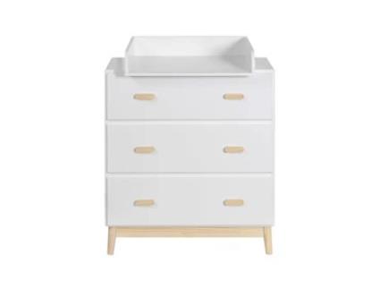 Fraldário para Bebé REBECCA MOBILI Betula Branco 100X82X42 Cm