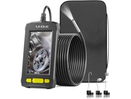 Endoscópio Ultra Fino Câmara 3 9Mm Monitor 4 3 1080P 5 Metros Semirrígido ILIHOME