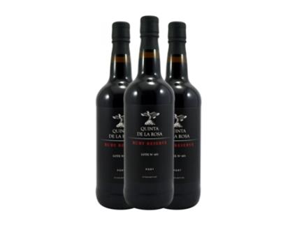 Vinho fortificado QUITA DA ROSA Quita da Rosa. Ruby Lote 601 Porto Reserva (0.75 L - 3 Unidades)