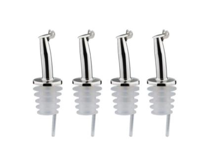 Tampas de vazamento de 4 válvulas CHEVALIER DIFFUSION em aço inoxidável e silicone