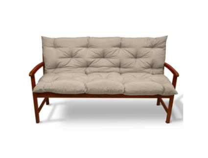 Almofada de Banco Flair Br 120X50Cm Natural BEAUTISSU