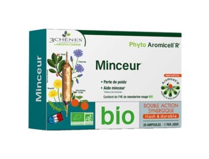 LES 3 CHÊNES Phyto Aromicell'R Minceur Bio 20 Ampollas