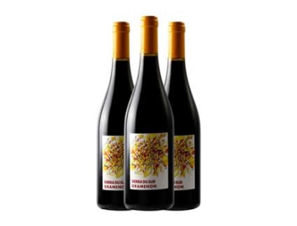 Vinho GRAMENON Sierra de Sud Syrah Côtes du Rhône (0.75 L - 3 Unidades)