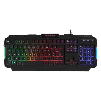 Teclado Gaming  MRK0FR RGB Preto