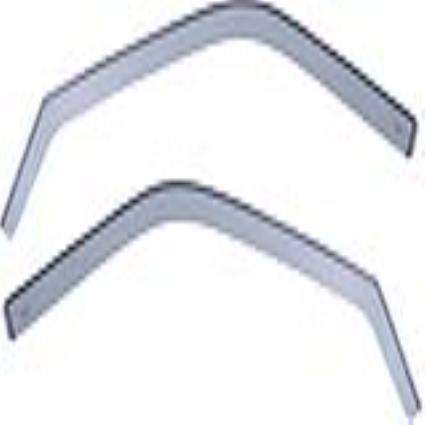 Defletor de vento  17009 Frontal Interior (2 pcs)