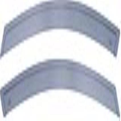 Defletor de vento  108040 Frontal Exterior (2 pcs)