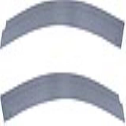 Defletor de vento  108041 Frontal Exterior (2 pcs)