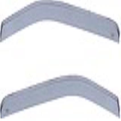 Defletor de vento  06033 Frontal Interior (2 pcs)