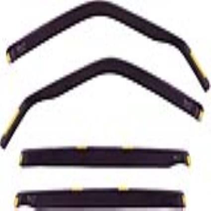 Defletor de vento  29390 5D Frontal Traseiro 4 pcs