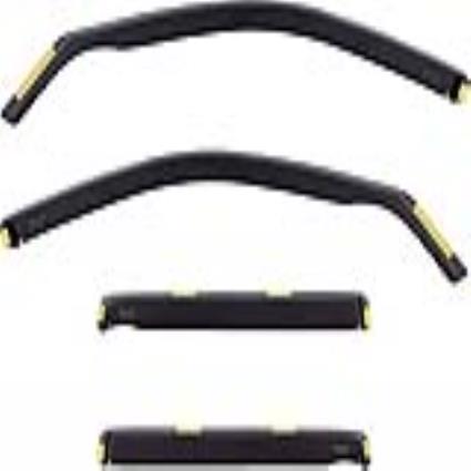 Defletor de vento  31186 4D Frontal Traseiro 4 pcs
