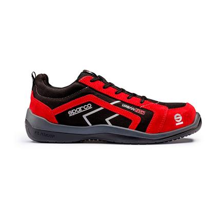 Calçado de Segurança  Urban EVO 07518 Preto/Vermelho