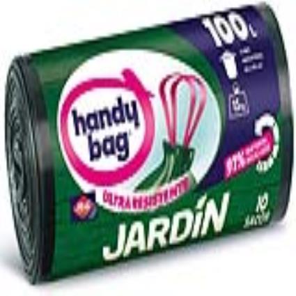 Sacos de Lixo Handy Bag  Jardim 100 L (10 uds)