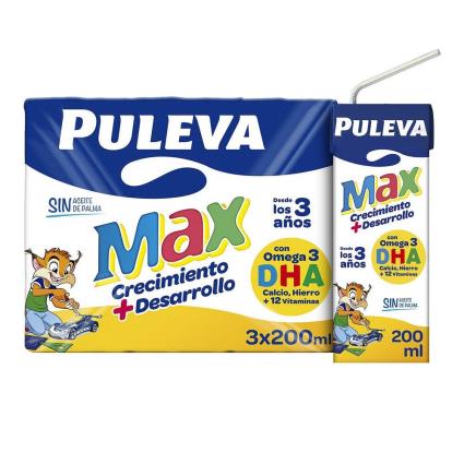 Leite em crescimento  Max (3 x 200 ml)