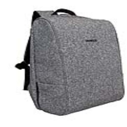 Mochila para notebook e tablet  15,6 Cinzento