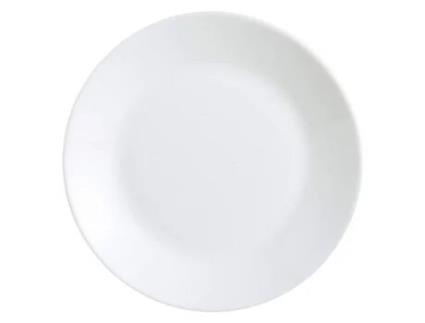 Conjunto de pratos  Zelie  W Branco Vidro (18 cm) (12 pcs)