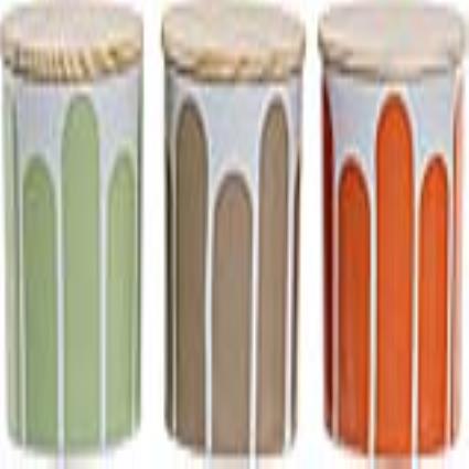 Açucareiro  Bambu Grés (3 pcs)