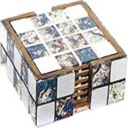 Base para Copos  Resina Madeira MDF (6 pcs)