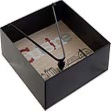 Porta-guardanapos  Cusine Metal Madeira MDF