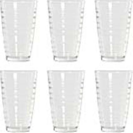 Conjunto de Copos  Cristal (300 ml) (6 pcs)