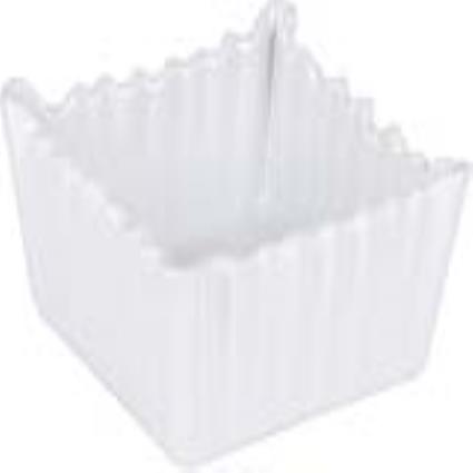 Tigela Doppio Porcelana Branco (11 x 11 x 5 cm)