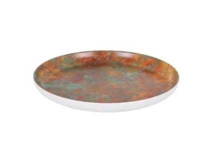 Prato  Goji Melamina Branco (22,5 x 2,2 cm)