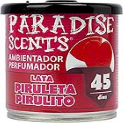 Ambientador Para Automóveis Paradise Scents Duplo Pirulito (100 gr)