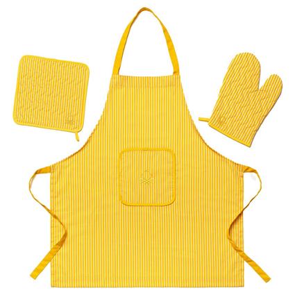 Avental  BE Amarelo (3 pcs)