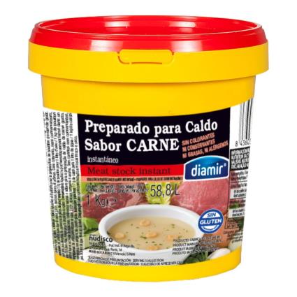 Caldo  Em pó Carne (1 Kg)
